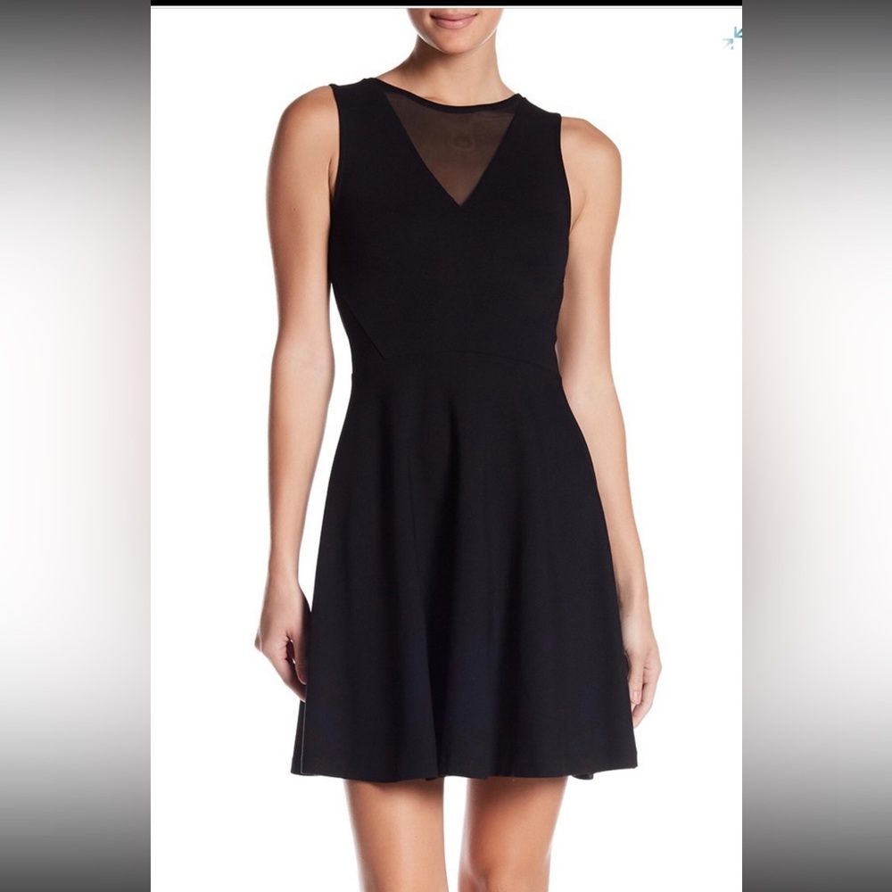 French Connection Black Sleeveless Dress